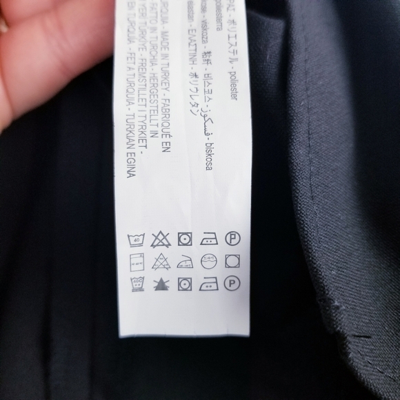 Zara Black Surplice V-Neck Spaghetti Strap Night Out Mini Dress NWT Medium - Picture 12 of 14